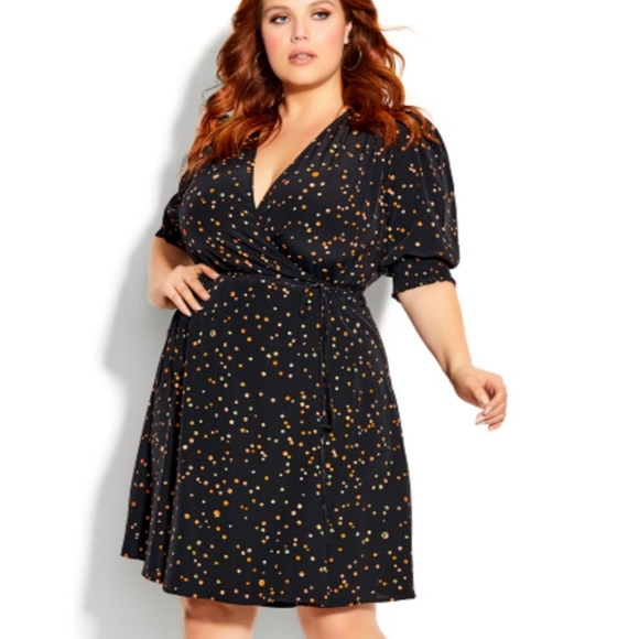 CITY CHIC Summer Spot Dress - Picture 12 of 16